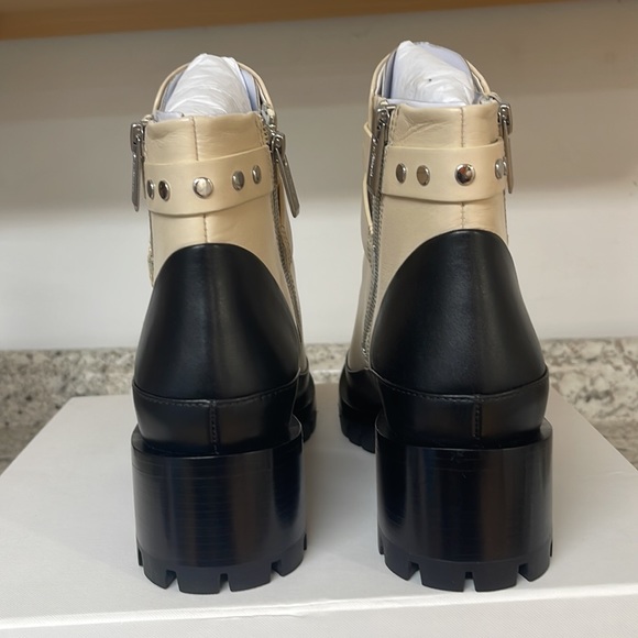 3.1 Phillip Lim Cream combat boots - Picture 4 of 9